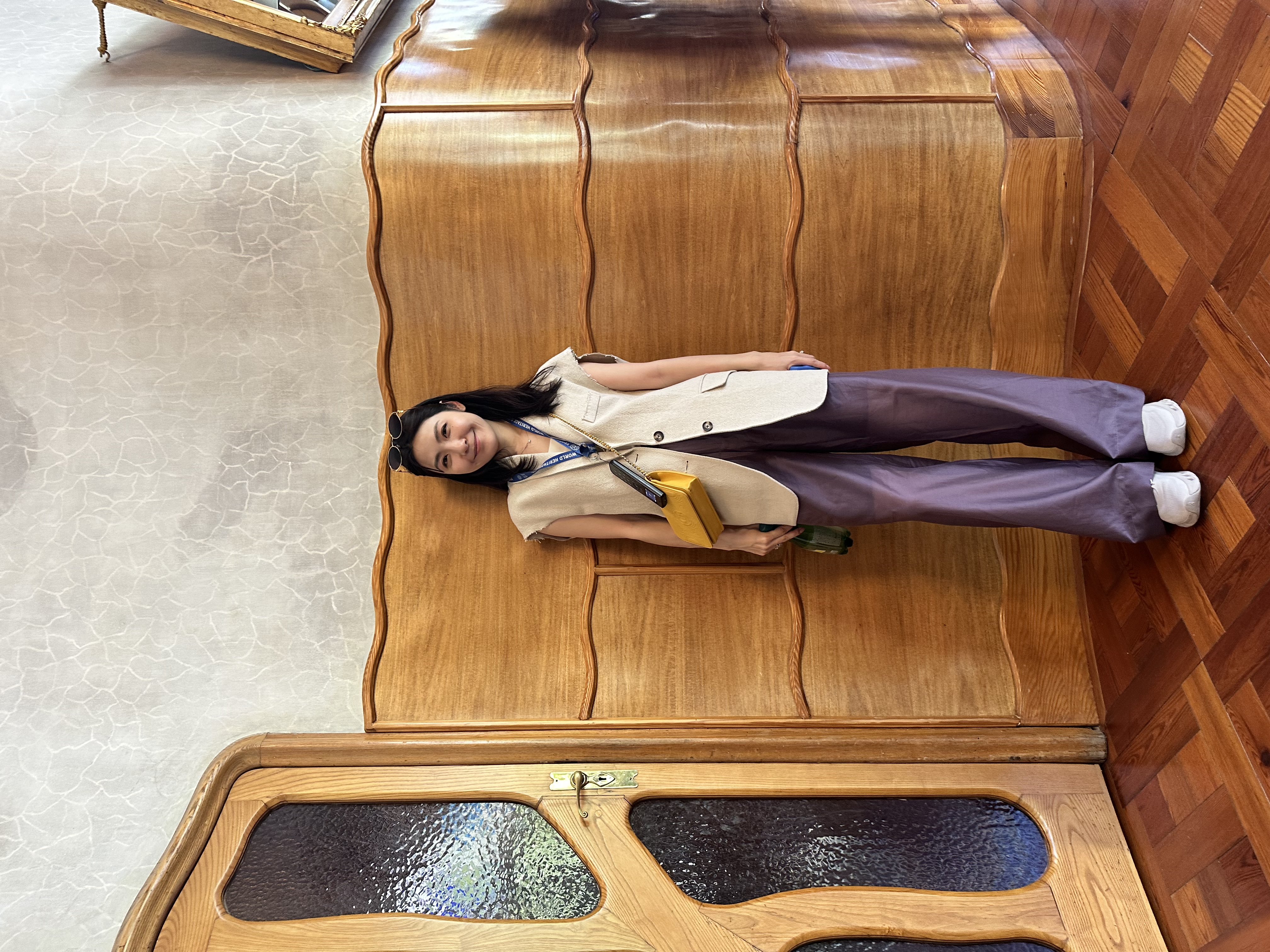 MAISON COVET 订珠装饰夏日长裤