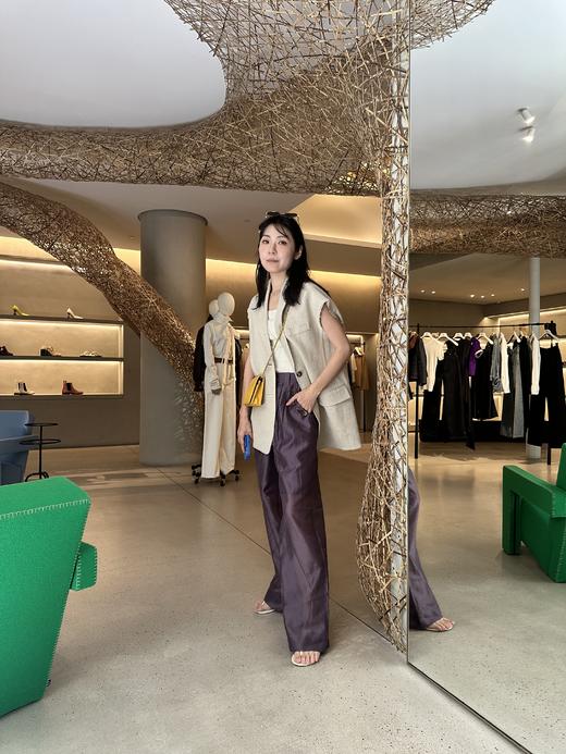 MAISON COVET 订珠装饰夏日长裤 商品图5