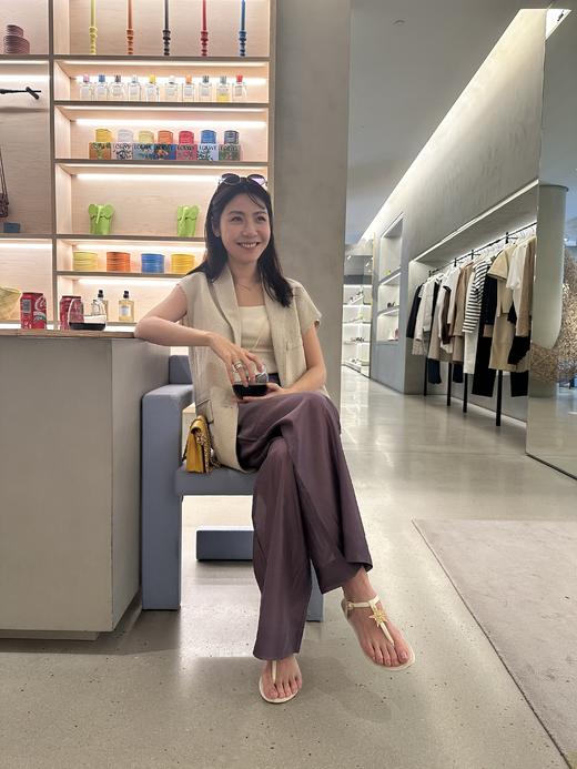 MAISON COVET 订珠装饰夏日长裤 商品图7