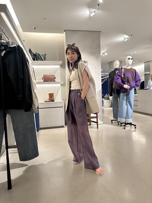 MAISON COVET 订珠装饰夏日长裤 商品图3