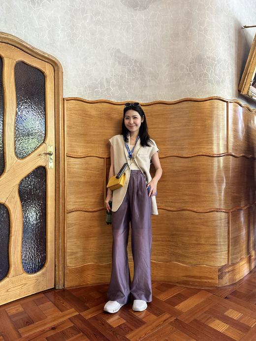 MAISON COVET 订珠装饰夏日长裤 商品图1