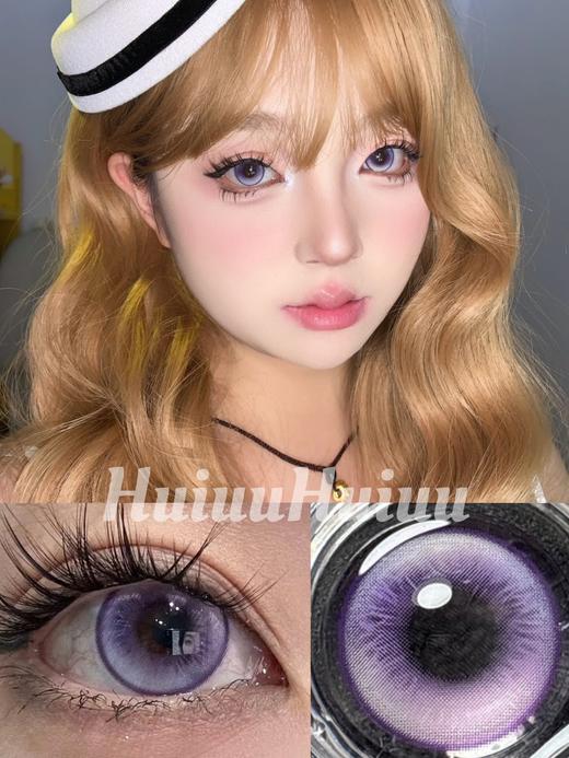 『日抛中直径』YUKICON-紫光泡影 -14.2mm【日抛 0-800度 无525/575】 商品图0