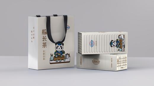 山溢·熊猫船长白茶 480g/提 商品图0