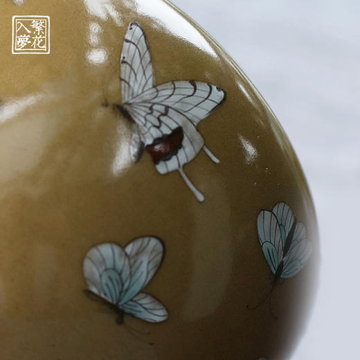 繁花入梦建水（古意游蝶）铃铛杯（古意游蝶）（缺货） 商品图4