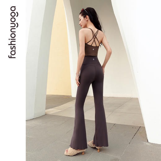 凡圣瑜伽翘臀喇叭裤FC13904 商品图4