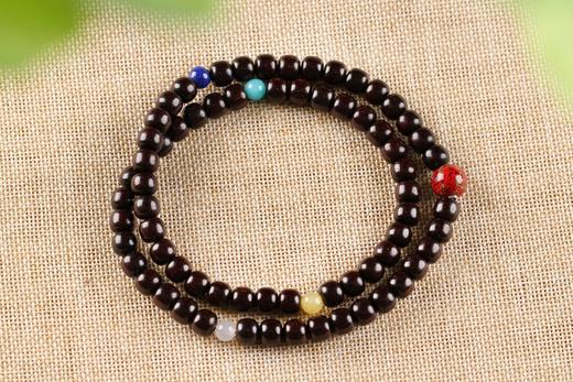 XYZT0575°执着·印度小叶紫檀手串0.7*0.8*69 商品图0