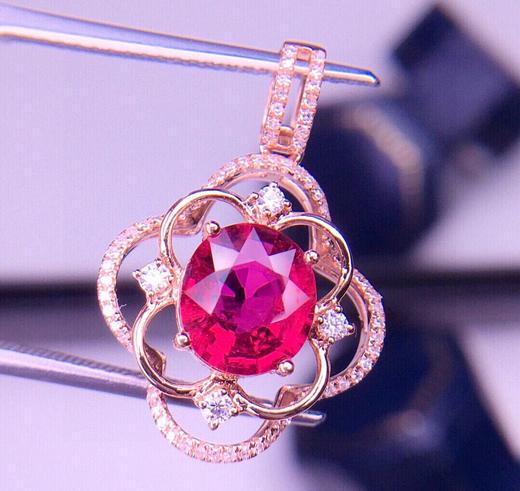 1.5ct 碧玺吊坠 商品图4