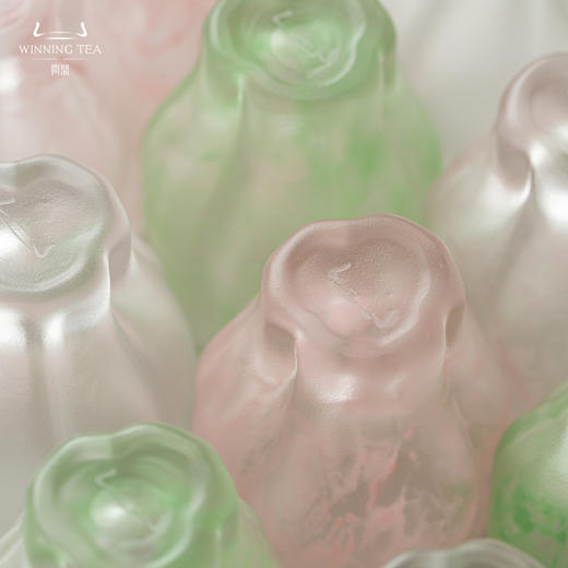 问鼎琉璃小佛手杯（千山翠）（素采）（樱花粉） 商品图4