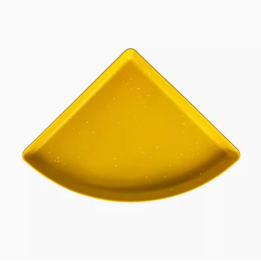 日本Hachiman Gardens转角花盆&托盘（黄色） 商品图1