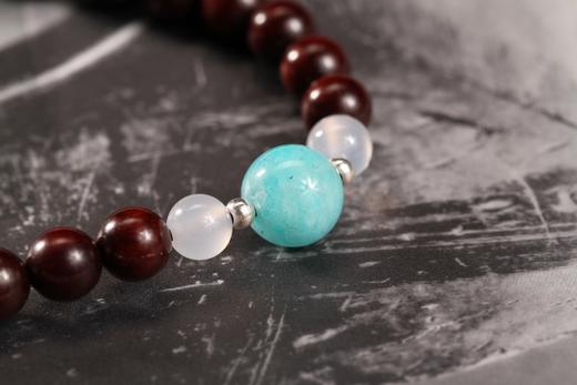 XYZT0620°微语·印度小叶紫檀项链手串0.7*99 商品图6