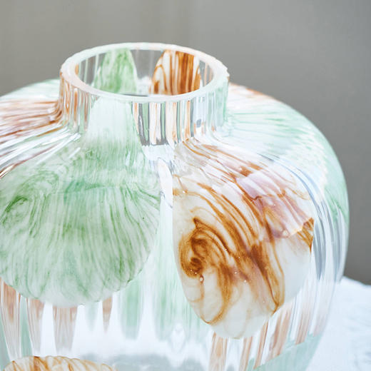 碧轩透明玻璃花瓶水培干花插花客厅装饰品摆设餐桌鲜花插花瓶摆件 商品图4