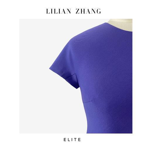 E-定制—艺术人生—繁花盛绽—衣橱挚爱、婉约修身长款连衣裙 2401141 商品图1