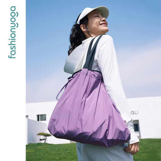 凡圣瑜伽轻便可收纳单肩包FW038 商品图5