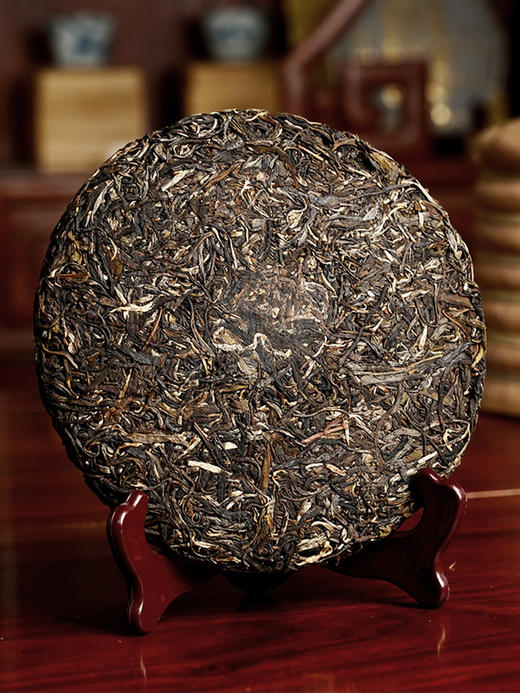 【金奖象票】2024年易武斗茶大会金奖 稀缺古树资源 古票研究院独立出品 横跨五年曼松王子山完美融合普洱茶生茶1箱内含5饼*357克 商品图3