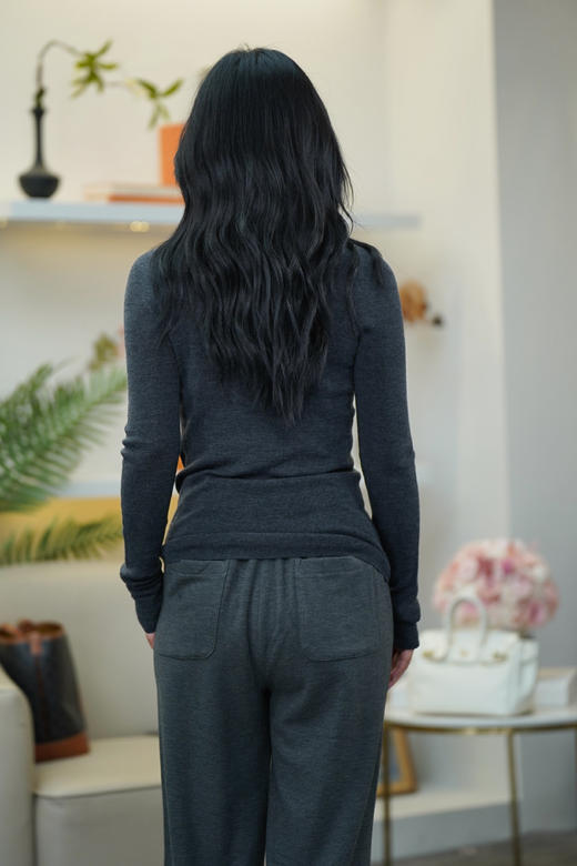 臣禾半高领静奢毛衫（无缝）JZ243090156【金猪甄选】 商品图2