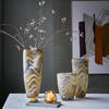 简约轻奢手工大口打沙花瓶客厅玄关软装设计样板房水培家居摆件 商品缩略图0