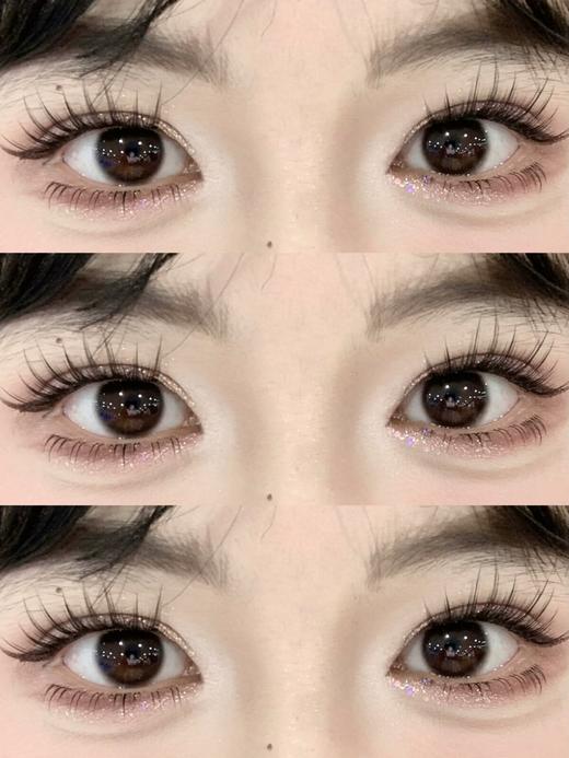 Winni半年抛·Miku Black 糖霜黑莓·14.0mm小着色·韩产2片 商品图1