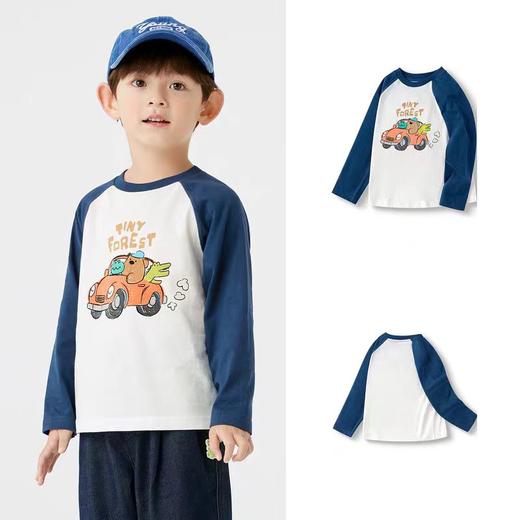 2F巴拉巴拉秋季新款儿童T恤 商品图0