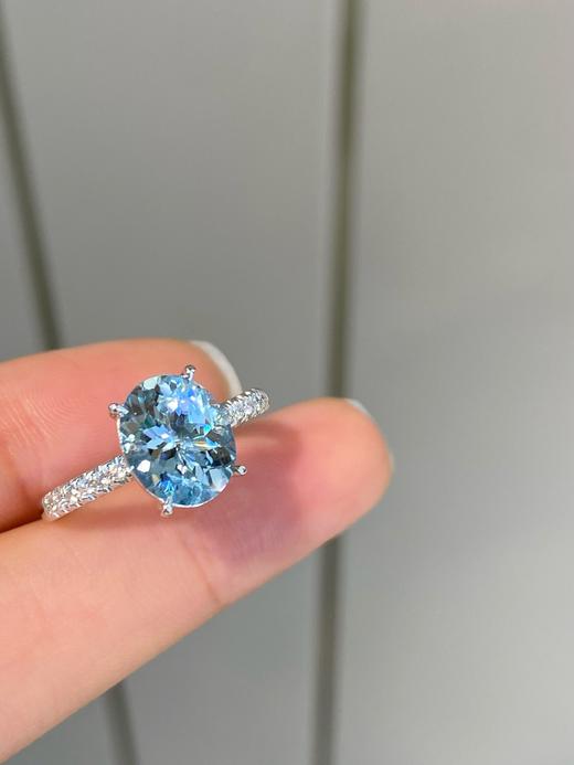 1.98ct 海蓝宝戒指 商品图1