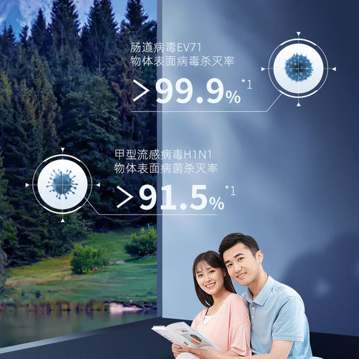 松下（Panasonic）空调  新三级能效卧室空调变频冷暖壁挂式空调挂机强速冷暖 WIFI智能以旧换新 1匹 三级能效 升级款R9KT30 商品图3