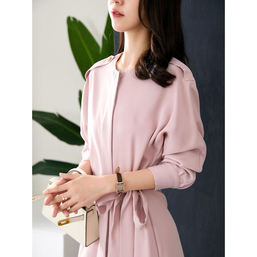 70008原形甜美减龄连衣裙女2024夏季新款韩版ins设计感小众显瘦a字裙子 商品图3