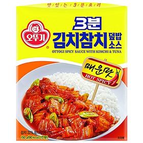 오뚜기 3분 김치참치덮밥소스150g