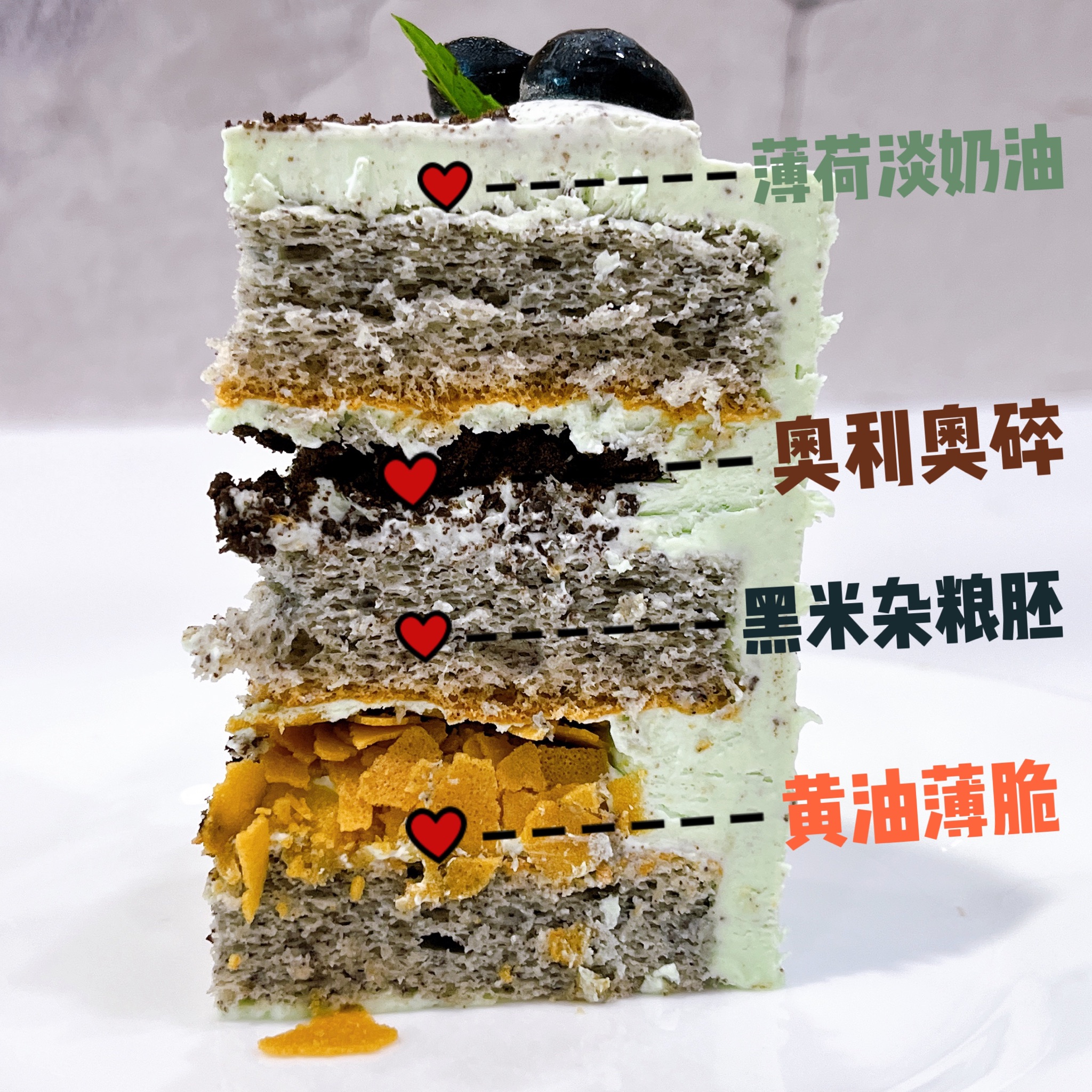 奥利奥薄荷蛋糕