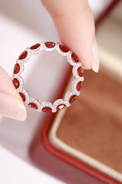 3.13ct 红宝石排戒 商品图2