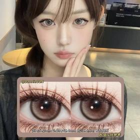 GINOMII半年抛·小苏打·14.2mm(着色参考13.4mm) 0-800度(无525/575) 韩产进口·(建议佩戴3-4个月左右更换)