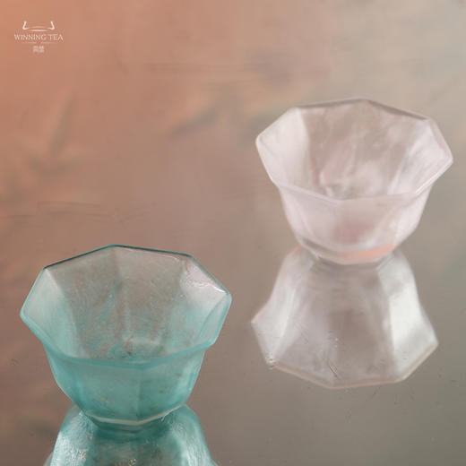 问鼎琉璃八方杯（水墨金）（绿色金）（蓝色金）（粉色金） 商品图1