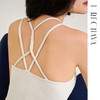 【裸感】一体杯胸垫美背背心 胸前交叉带 防走光 绞花带美背 瑜伽健身上衣 商品缩略图9