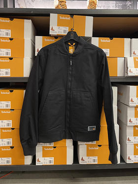 Timberland/添柏岚 男士棒球领纯色刺绣保暖夹棉长袖夹克外套