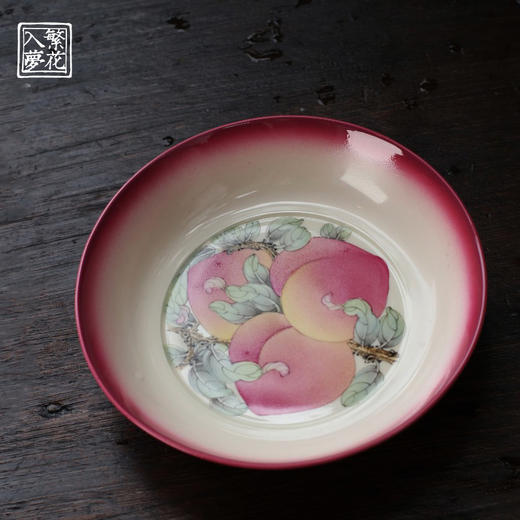 繁花入梦壶承（桃花嫣香） 商品图2
