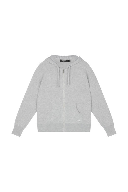 oneup羊毛连帽拉链外套 商品图5