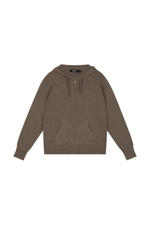 oneup羊毛连帽拉链外套 商品图7