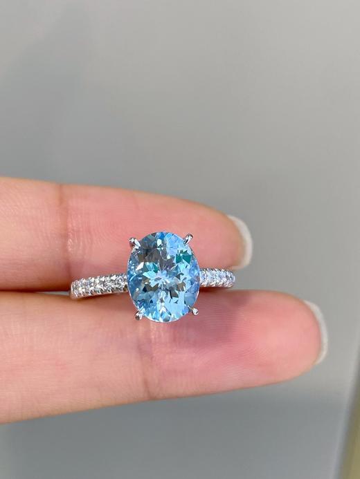 1.98ct 海蓝宝戒指 商品图3