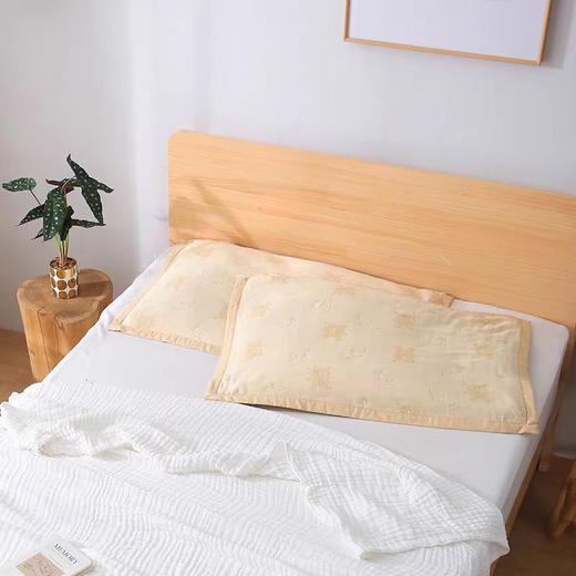 成人枕头 纱布枕巾格子纹枕巾 素道有机彩棉纯棉荞麦枕芯 纯色枕头【京东快递送货上门】 商品图2