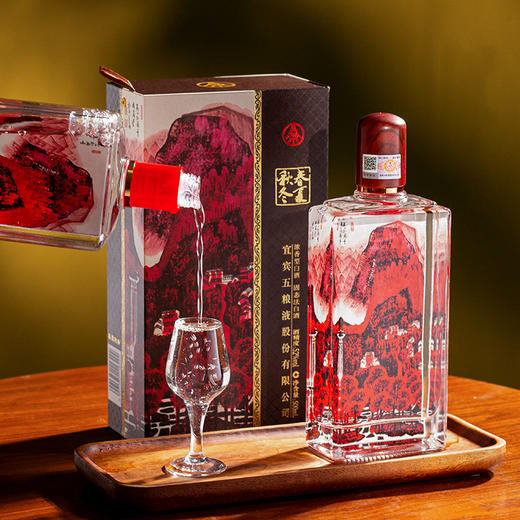 春夏秋冬万山红遍礼盒酒 五粮液股份出品 52度500ml*4瓶 商品图2