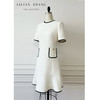 C系列——定制——“古典浪漫”——法式轻奢——嵌边式复古连衣裙  2401130 商品缩略图2