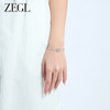 ZEGL设计师925银四叶草小幸运手链女轻奢小众精致手饰品七夕礼物 商品缩略图2