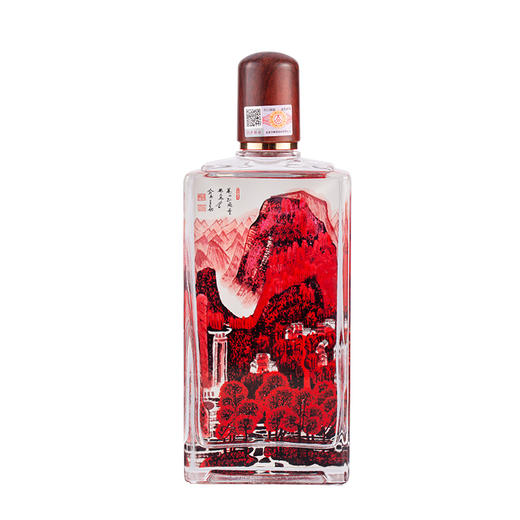 春夏秋冬万山红遍礼盒酒 五粮液股份出品 52度500ml*4瓶 商品图3