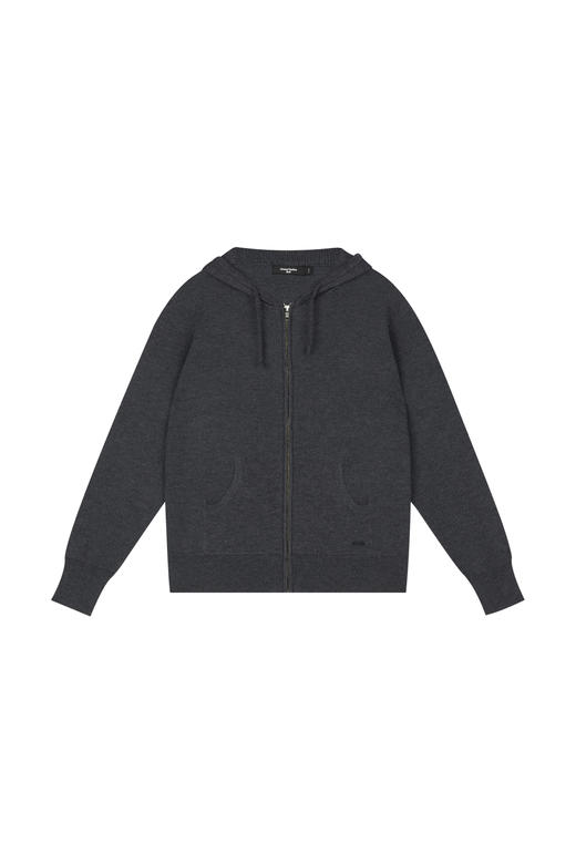 oneup羊毛连帽拉链外套 商品图6