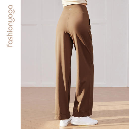 凡圣瑜伽宽松舒适直筒长裤FC14925 商品图7