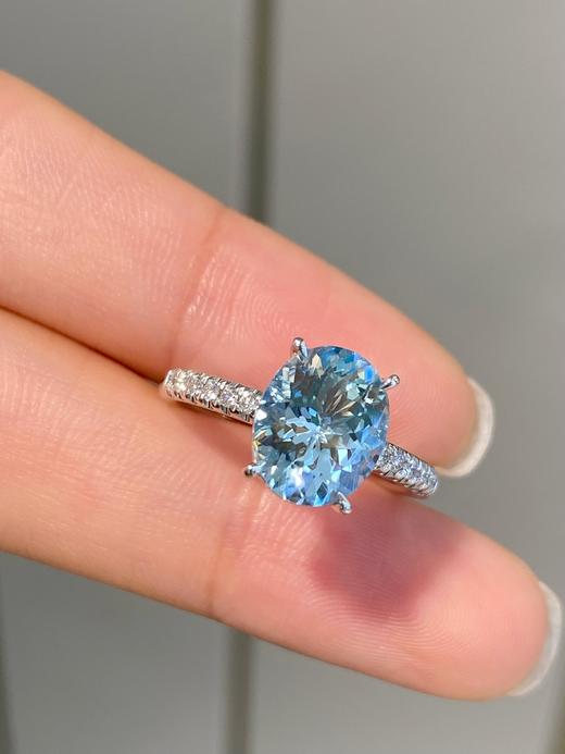 1.98ct 海蓝宝戒指 商品图2