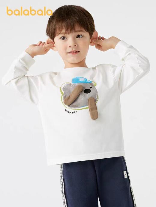 2F巴拉巴拉秋季新款儿童T恤 商品图0