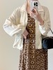 超绝松弛感外套 苏老板si服 轻薄好穿可收腰设计百搭休闲外套 米白色 商品缩略图0