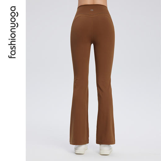 凡圣瑜伽蜜桃提臀长九分喇叭裤FC14924 商品图9