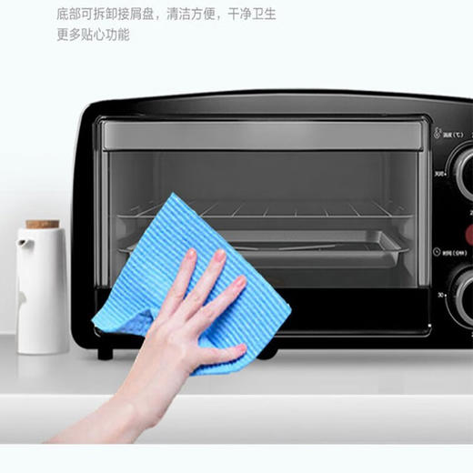 海尔（haier）电烤箱 K-10M2B 黑色 10L容量 双控旋钮 定时功能 家用电烤箱 商品图2