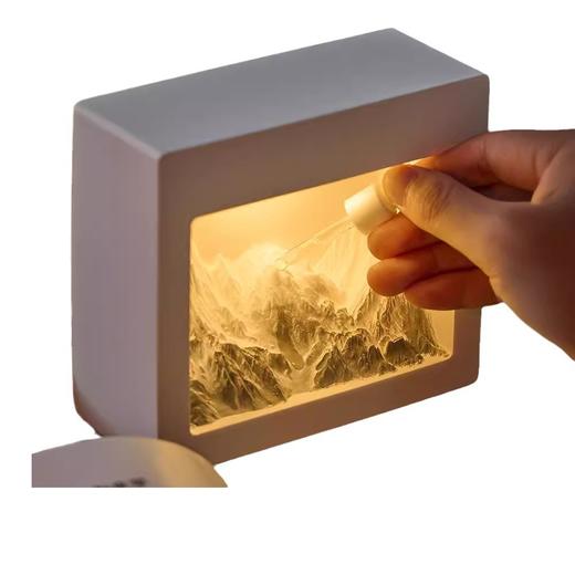 【日照金山无火香薰灯扩香石摆件】生活里的小温柔，匠心工艺，精益求精，七夕情人节，男生女生生日礼物，气氛灯床头柜摆件L新年礼盒年货礼盒 商品图4