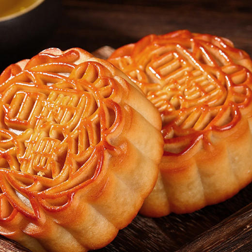 【中秋节送礼佳品礼盒装】广式双黄白莲蓉月饼铁盒装 传统月饼 送员工礼品送朋友长辈 商品图2